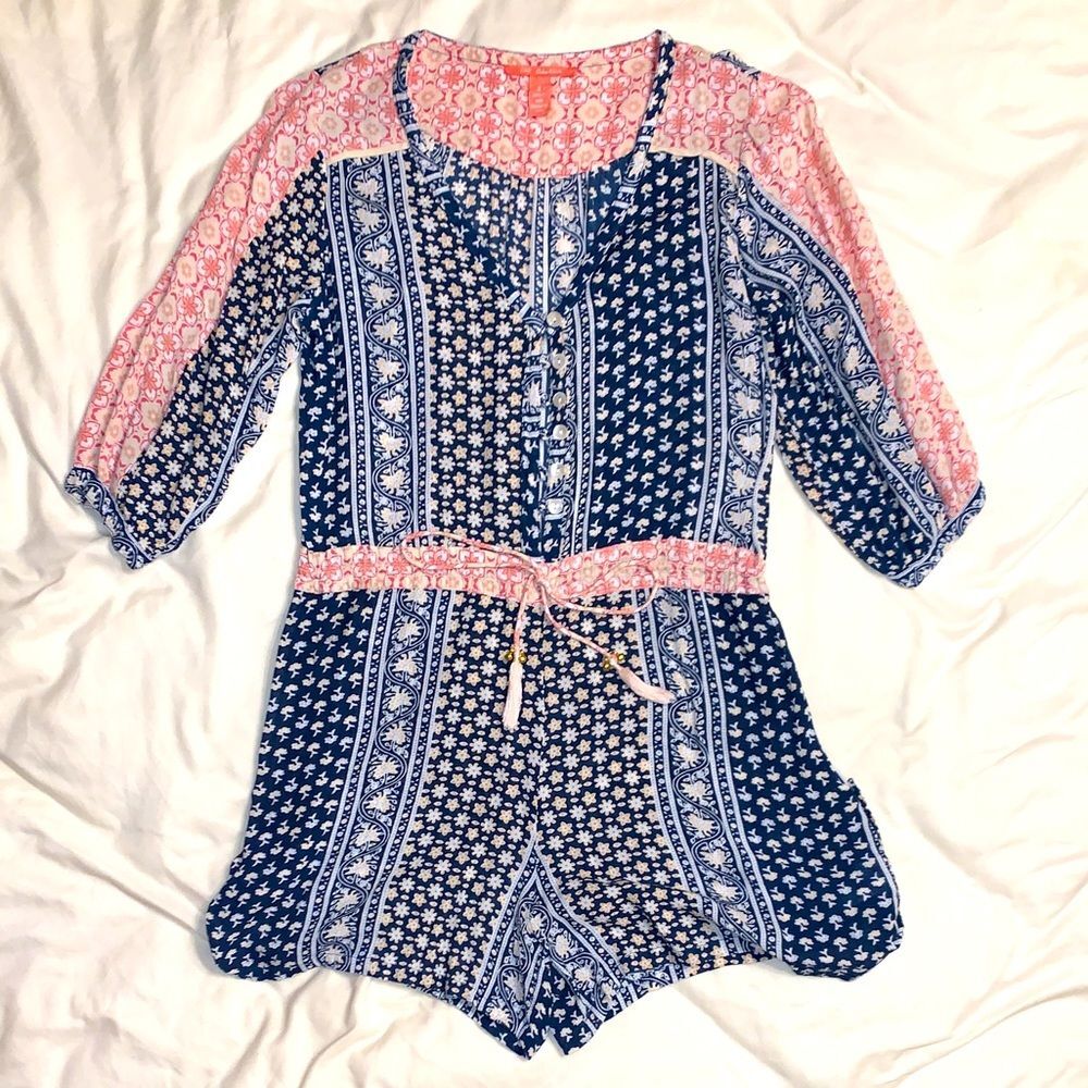 Chelsea & Violet Button Front Romper